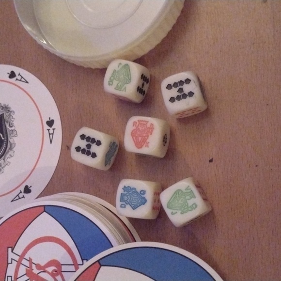 2 for $20😃1971 NY Nets Poker Cards and Dice - Picture 2 of 2